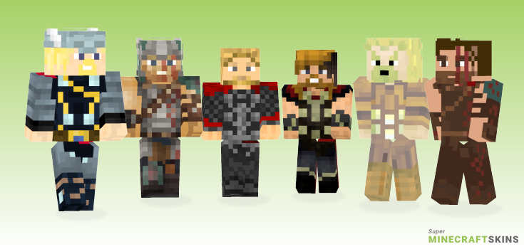 Thor Minecraft Skins - Best Free Minecraft skins for Girls and Boys