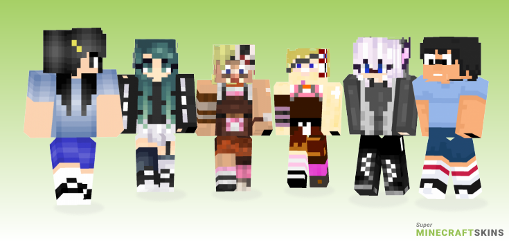 Tina Minecraft Skins - Best Free Minecraft skins for Girls and Boys