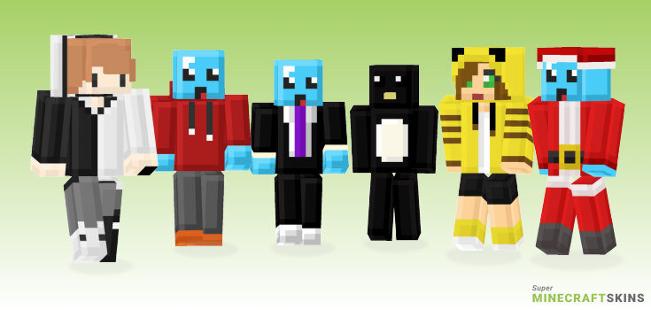 Tiny pixels Minecraft Skins - Best Free Minecraft skins for Girls and Boys