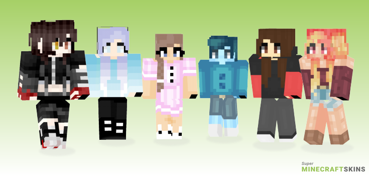 Tired Minecraft Skins - Best Free Minecraft skins for Girls and Boys