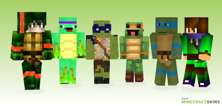 Tmnt Minecraft Skins - Best Free Minecraft skins for Girls and Boys
