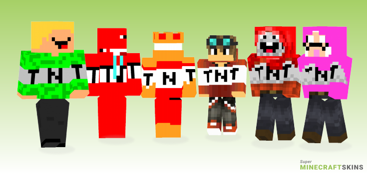 Tnt Minecraft Skins - Best Free Minecraft skins for Girls and Boys