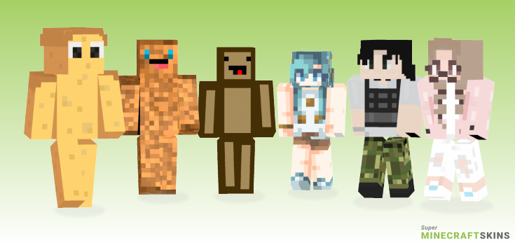 Toast Minecraft Skins - Best Free Minecraft skins for Girls and Boys