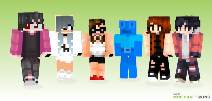 Today Minecraft Skins - Best Free Minecraft skins for Girls and Boys