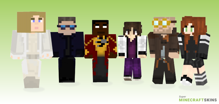 Tomorrow Minecraft Skins - Best Free Minecraft skins for Girls and Boys