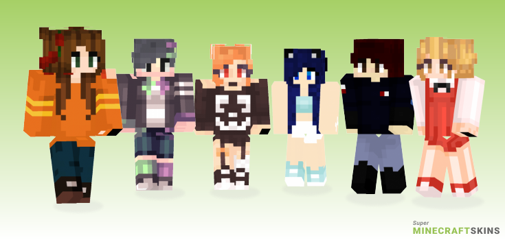 Too late Minecraft Skins - Best Free Minecraft skins for Girls and Boys