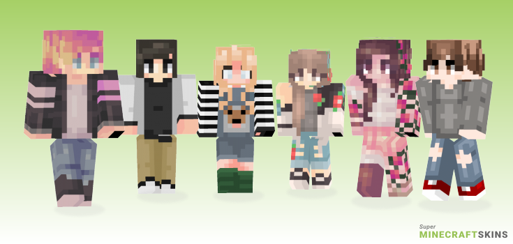 Too many Minecraft Skins - Best Free Minecraft skins for Girls and Boys