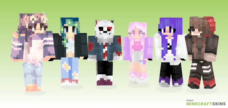 Too much Minecraft Skins - Best Free Minecraft skins for Girls and Boys