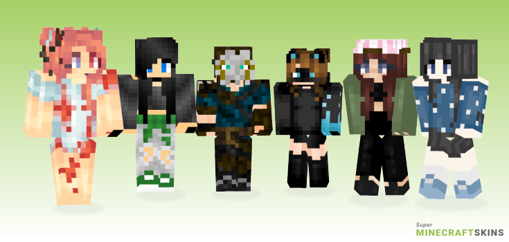 Took Minecraft Skins - Best Free Minecraft skins for Girls and Boys