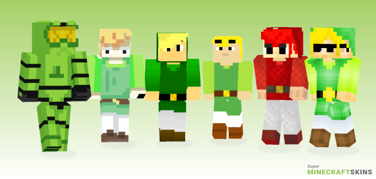 Toon Minecraft Skins - Best Free Minecraft skins for Girls and Boys