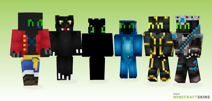 Toothless Minecraft Skins - Best Free Minecraft skins for Girls and Boys