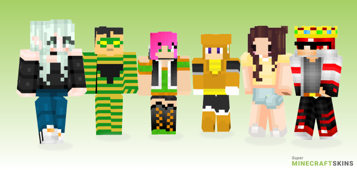 Top Minecraft Skins - Best Free Minecraft skins for Girls and Boys