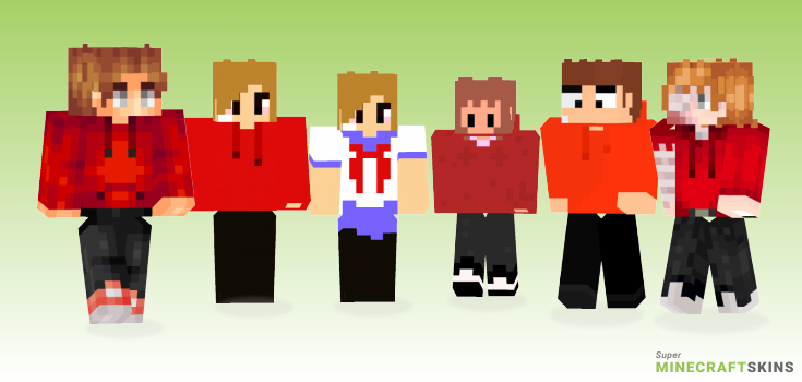 Tord Minecraft Skins - Best Free Minecraft skins for Girls and Boys
