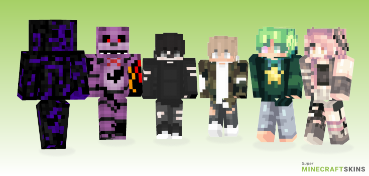 Torn Minecraft Skins - Best Free Minecraft skins for Girls and Boys