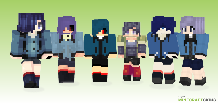 Touka kirishima Minecraft Skins - Best Free Minecraft skins for Girls and Boys