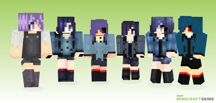 Touka Minecraft Skins - Best Free Minecraft skins for Girls and Boys