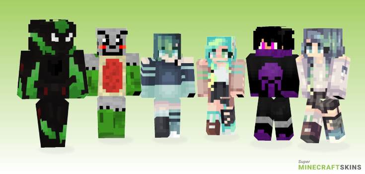 Toxic Minecraft Skins - Best Free Minecraft skins for Girls and Boys