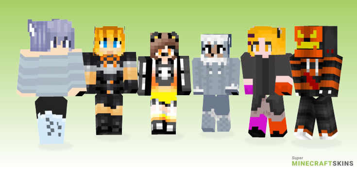 Treat Minecraft Skins - Best Free Minecraft skins for Girls and Boys