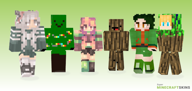 Tree Minecraft Skins - Best Free Minecraft skins for Girls and Boys