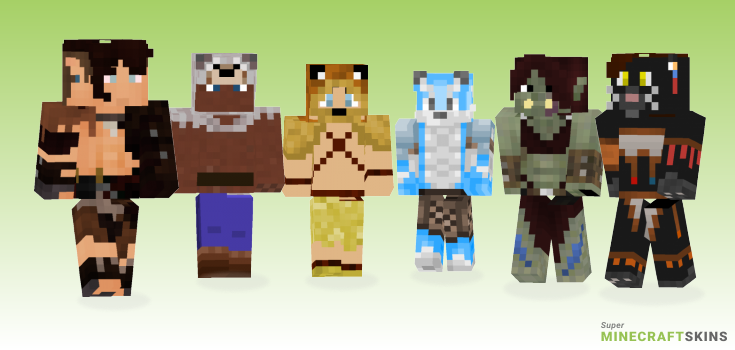 Tribal Minecraft Skins - Best Free Minecraft skins for Girls and Boys