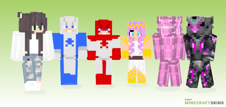 Trinity Minecraft Skins - Best Free Minecraft skins for Girls and Boys