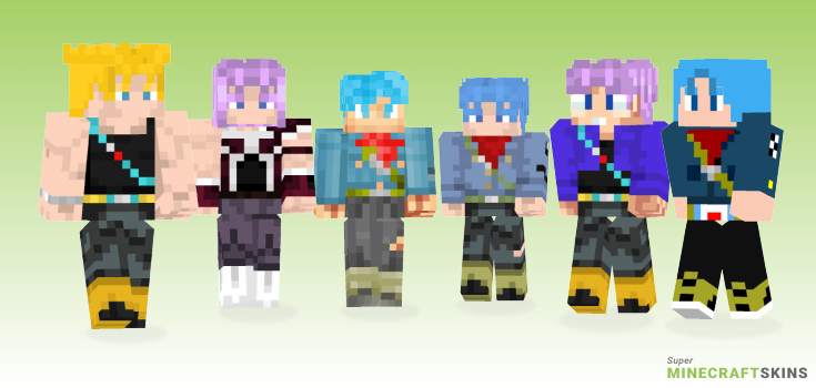 Trunks Minecraft Skins - Best Free Minecraft skins for Girls and Boys