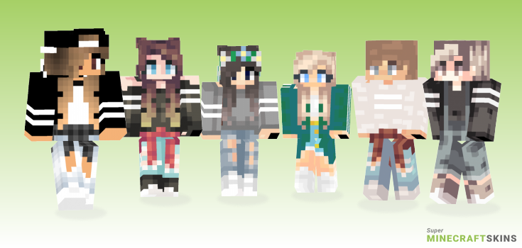 Tumblr Minecraft Skins - Best Free Minecraft skins for Girls and Boys