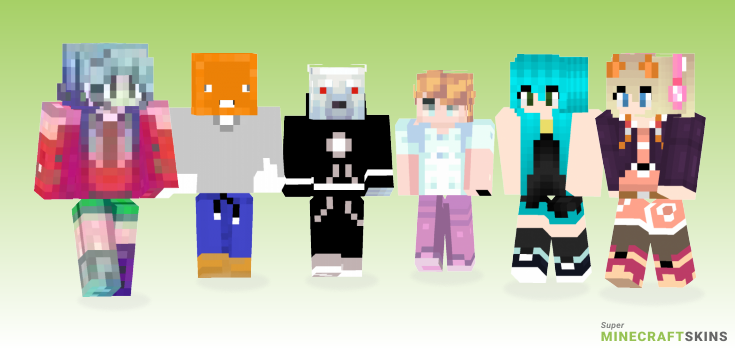 Turning Minecraft Skins - Best Free Minecraft skins for Girls and Boys