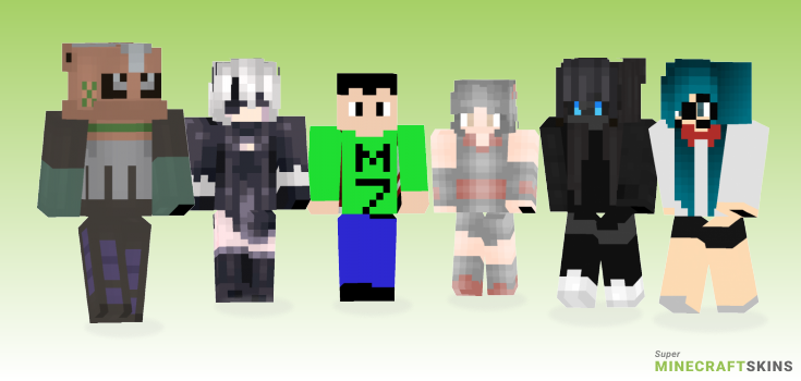 Type Minecraft Skins - Best Free Minecraft skins for Girls and Boys