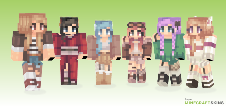 Uao Minecraft Skins - Best Free Minecraft skins for Girls and Boys