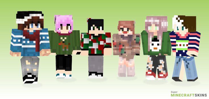 Ugly sweater Minecraft Skins - Best Free Minecraft skins for Girls and Boys