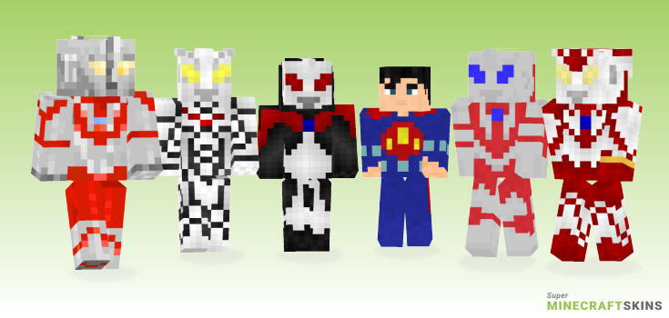 Ultraman Minecraft Skins - Best Free Minecraft skins for Girls and Boys