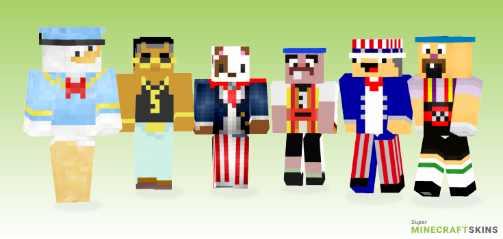 Uncle Minecraft Skins - Best Free Minecraft skins for Girls and Boys