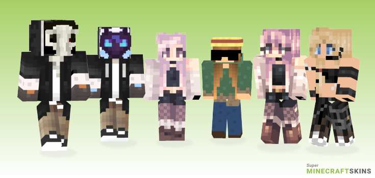 Undercover Minecraft Skins - Best Free Minecraft skins for Girls and Boys