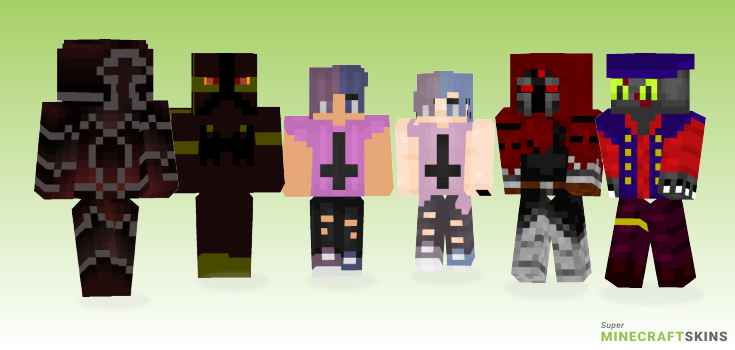 Unholy Minecraft Skins - Best Free Minecraft skins for Girls and Boys