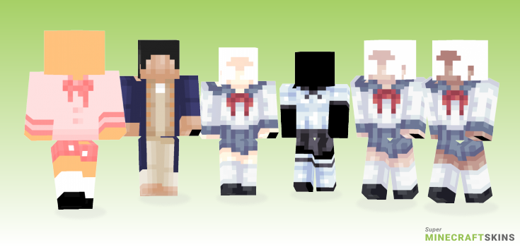 Uniform base Minecraft Skins - Best Free Minecraft skins for Girls and Boys