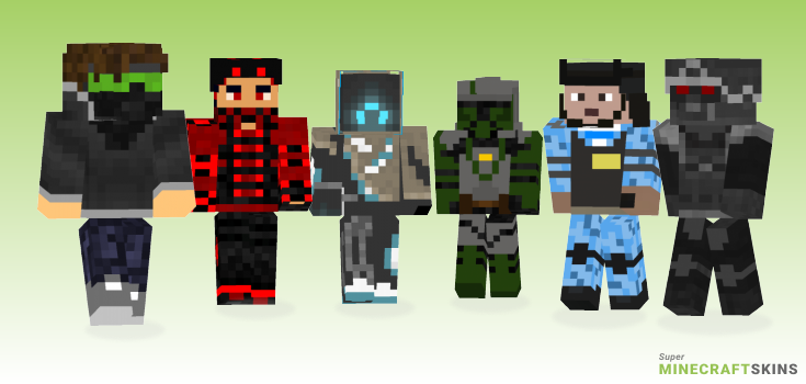 Unit Minecraft Skins - Best Free Minecraft skins for Girls and Boys