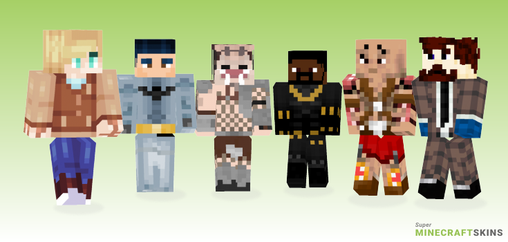 Unmasked Minecraft Skins - Best Free Minecraft skins for Girls and Boys