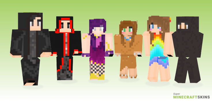 Unstoppables Minecraft Skins - Best Free Minecraft skins for Girls and Boys