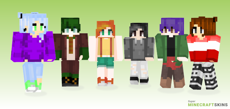 Unwanted Minecraft Skins - Best Free Minecraft skins for Girls and Boys
