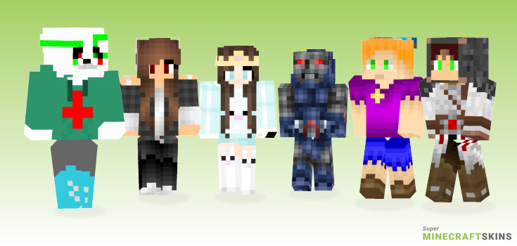 Updated version Minecraft Skins - Best Free Minecraft skins for Girls and Boys