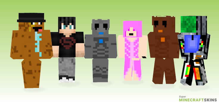 Upgraded Minecraft Skins - Best Free Minecraft skins for Girls and Boys