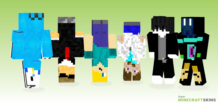 Upside down Minecraft Skins - Best Free Minecraft skins for Girls and Boys