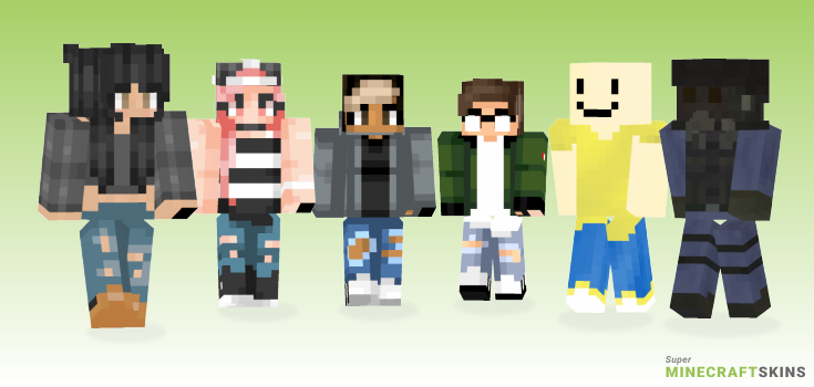 Urban Minecraft Skins - Best Free Minecraft skins for Girls and Boys