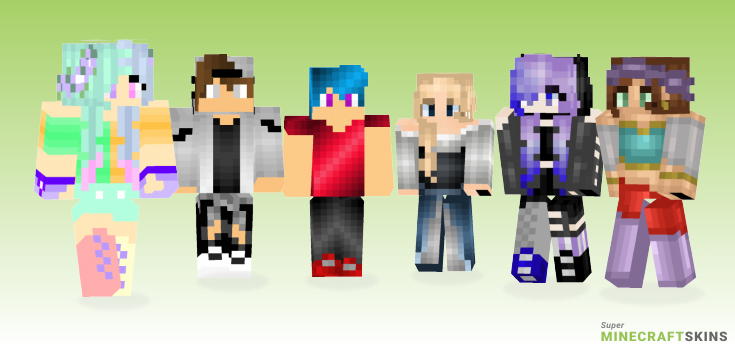 Use Minecraft Skins - Best Free Minecraft skins for Girls and Boys