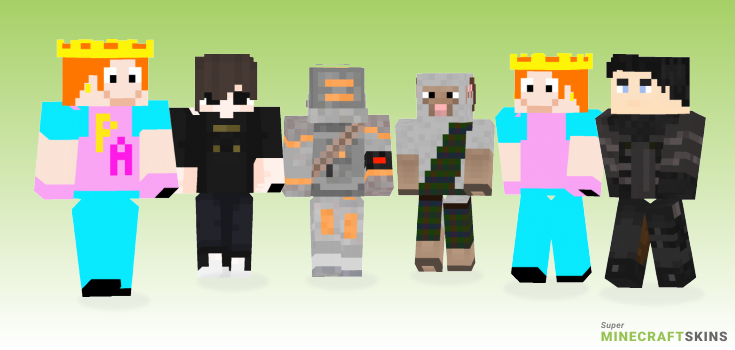Variant Minecraft Skins - Best Free Minecraft skins for Girls and Boys