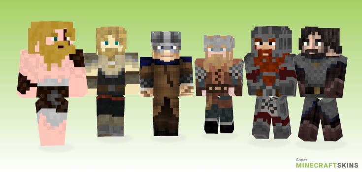 Viking Minecraft Skins - Best Free Minecraft skins for Girls and Boys