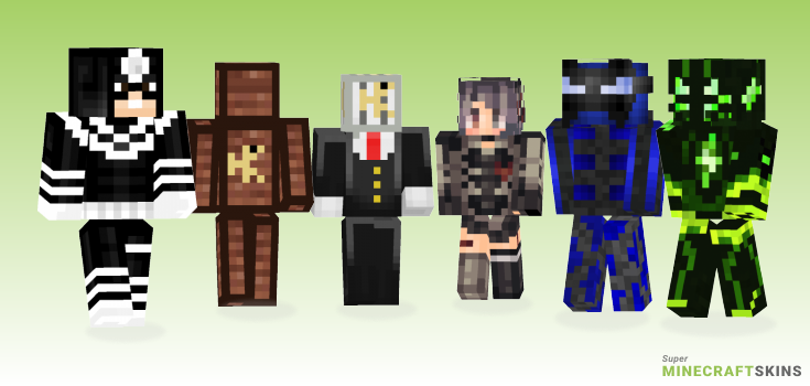 Villain Minecraft Skins - Best Free Minecraft skins for Girls and Boys