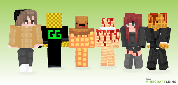Waffles Minecraft Skins - Best Free Minecraft skins for Girls and Boys