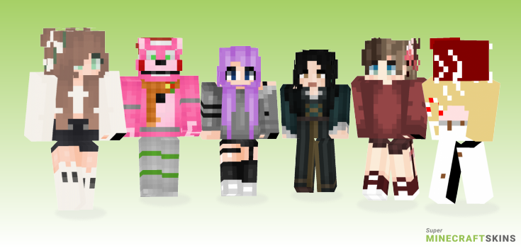 Waiting Minecraft Skins - Best Free Minecraft skins for Girls and Boys